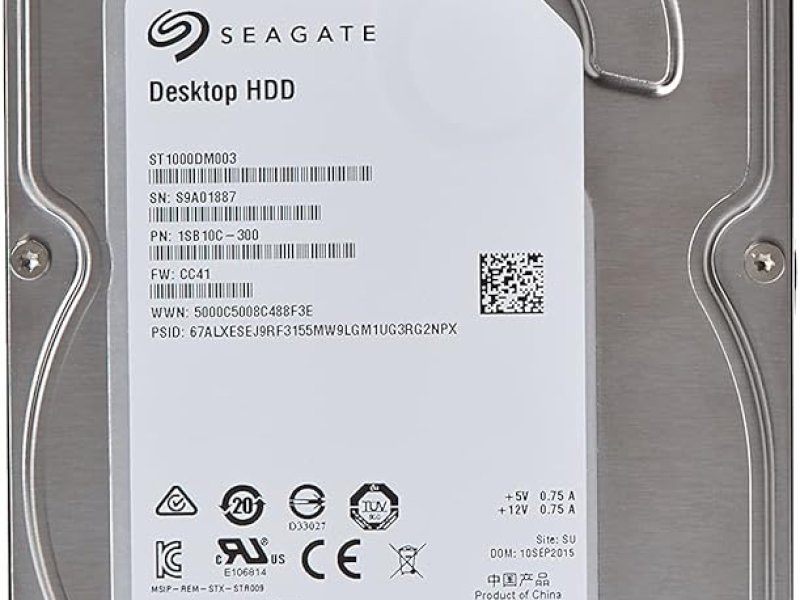 Seagate 2 TB qattiq disk